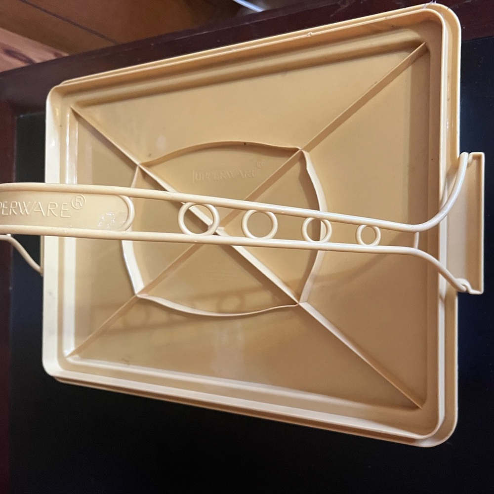 Tupperware Gold Carrier with Handle